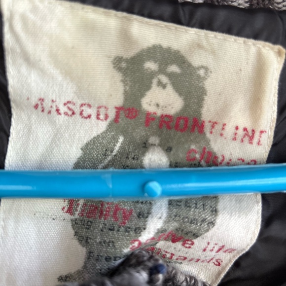 Mascot Frontline workwear sweater, elbow patches fully lined zip up neck - Picture 9 of 11